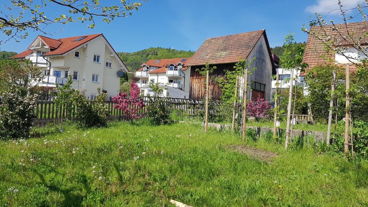 Historisches Fachwerkhaus "Hoher Hirschen" - Stilvolles Studio Und Museales Apartment Mit Romantischem Hof Und Garten Bodman-Ludwigshafen Esterno foto